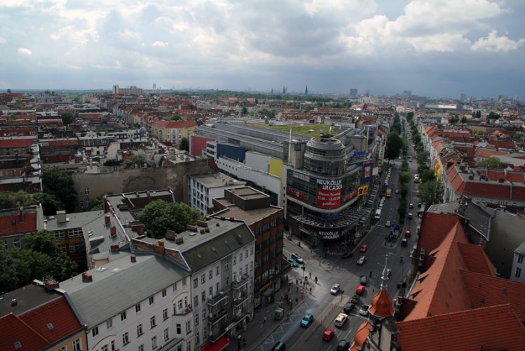 Eine eigene Stadt Neukölln in Berlin. Wanderleben
